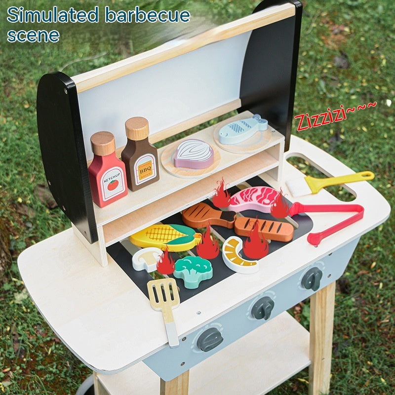 Style Simulation Kitchen Barbecue Toys