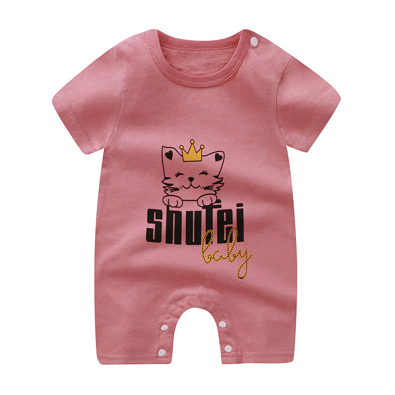 Thin Short Sleeve Newborn Rompers