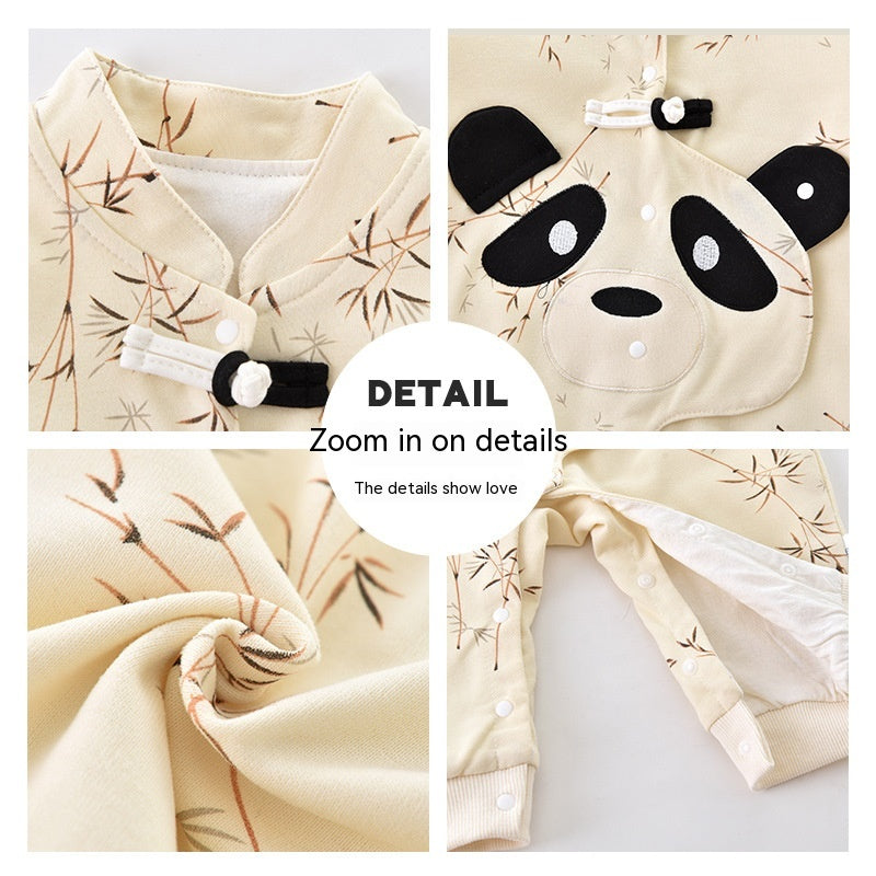 Thickened Rompers Baby Outerwear Romper