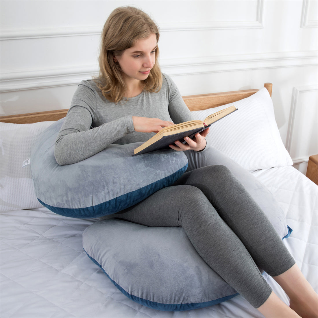 Multi Functional Folding Maternity C Shaped Pillow