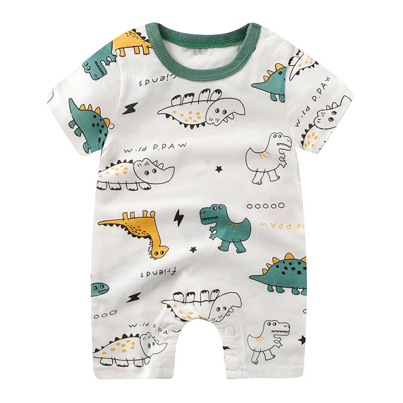 Thin Short Sleeve Newborn Rompers