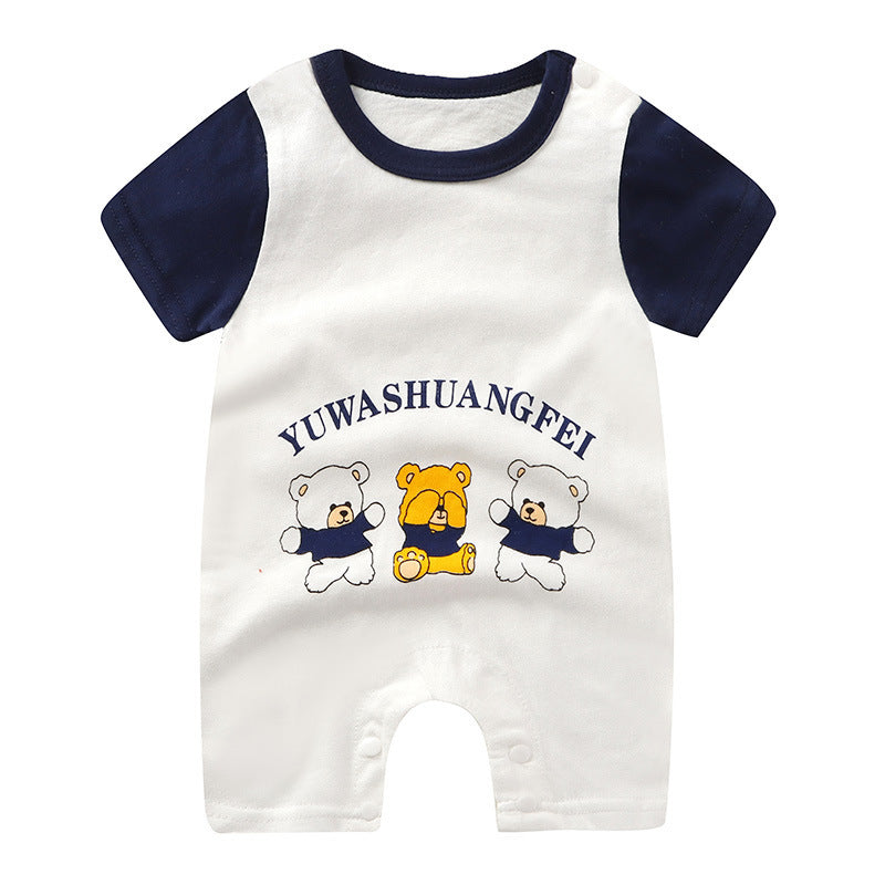 Thin Short Sleeve Newborn Rompers