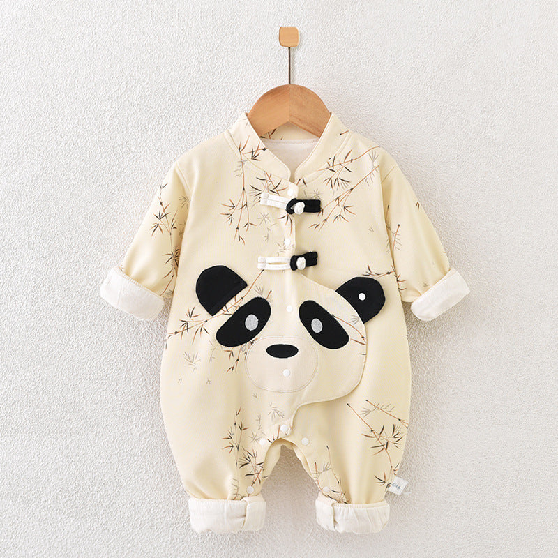 Thickened Rompers Baby Outerwear Romper