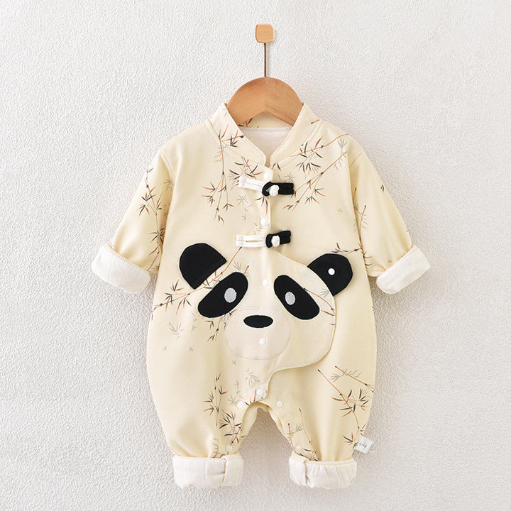 Thickened Rompers Baby Outerwear Romper