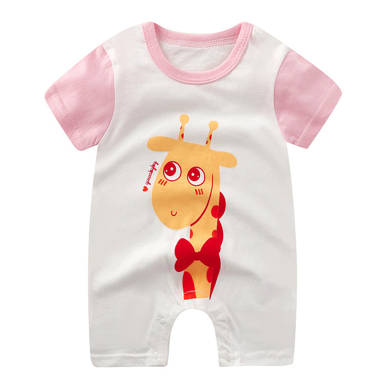 Thin Short Sleeve Newborn Rompers