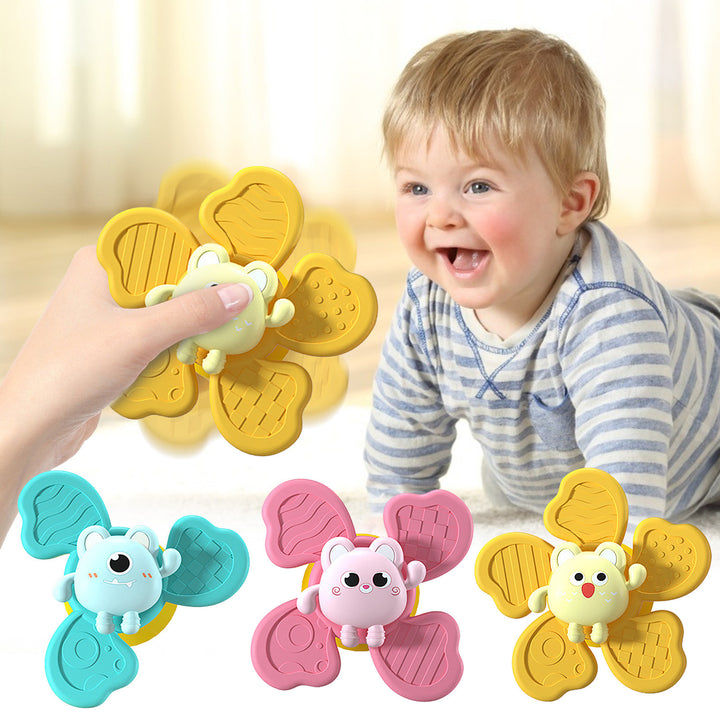 Baby Bath Spinning Top Toy Safe